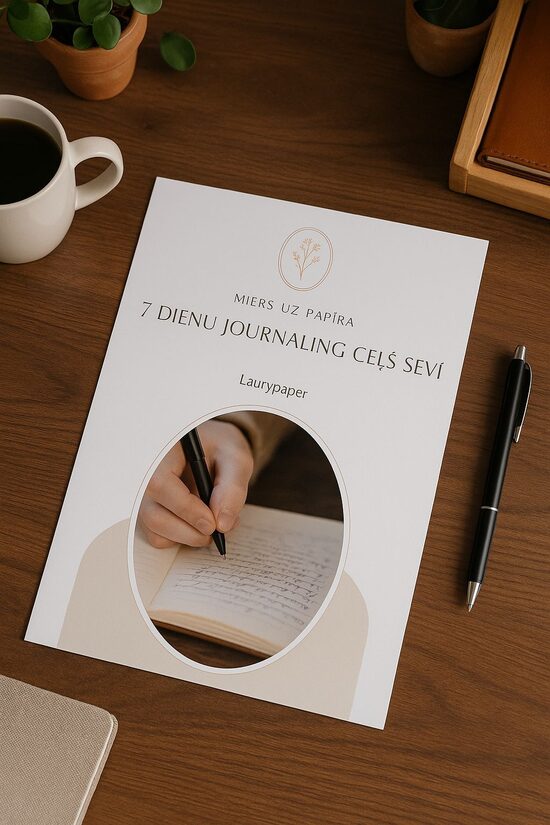 Miers uz papīra – 7 dienu journaling ceļš sevī